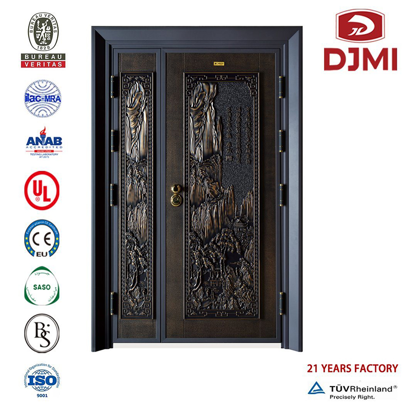 новый китайский поставщик дизайн внешней безопасности внешний стальной дверь совершенно новый дом дизайн Индия внешняя безопасность дверь горячей продажи железные ворота решетка дизайн дизайн двери двери двойной двери цены