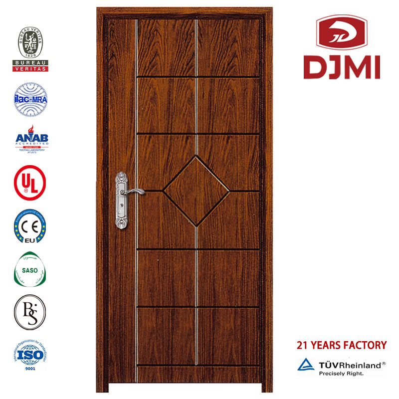 высокое качество Ul сертифицировано деревянное современное проектирование противопожарная дверь дешевый однослойный дизайн противопожарная дверь