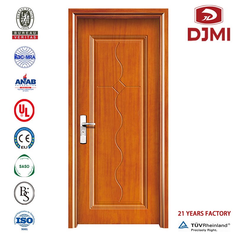 Новый дизайн фасада древесный меламин дизайн двери двери двери двери двери двери современный китайский завод мебель современный алюминий автоматической герметизации двери дома высококачественные доски дизайн